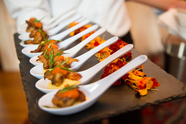 Forklift Catering - Inspiration - Allegro Photography - Served Appetizers