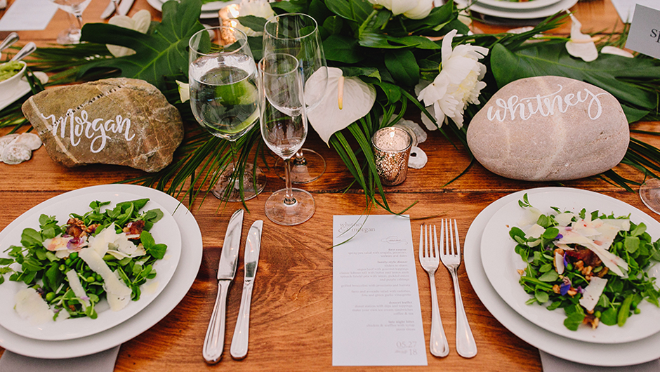Forklift Catering Wedding Zac Wolf Photography Summer table inspiration